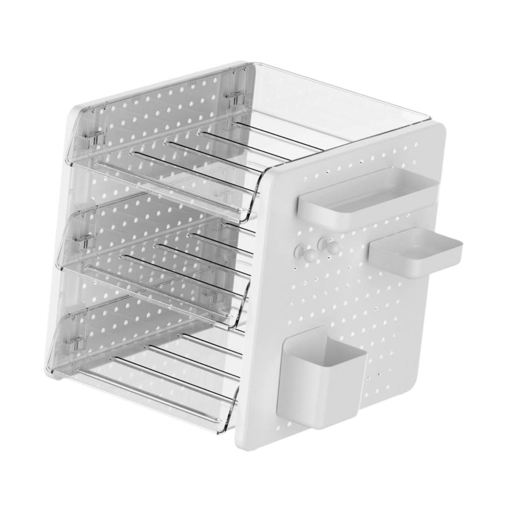 Compact And Reliable Desktop Organizer for Books, Multi-function Pegboard Game Room Table.