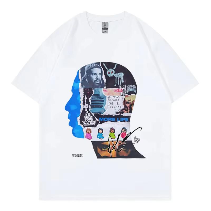 Rapper Drake Album Merch Graphic T Shirts Unisex Women Clothing Harajuku Hip Hop Tshirts Summer Casual Comfort Tshirt Streetwear
