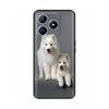 Case For Realme C63 Soft TPU Black Silicone Back Cover For RealmeC63 Cases Cute Protective Shell Painted Colorful Bumper Coque