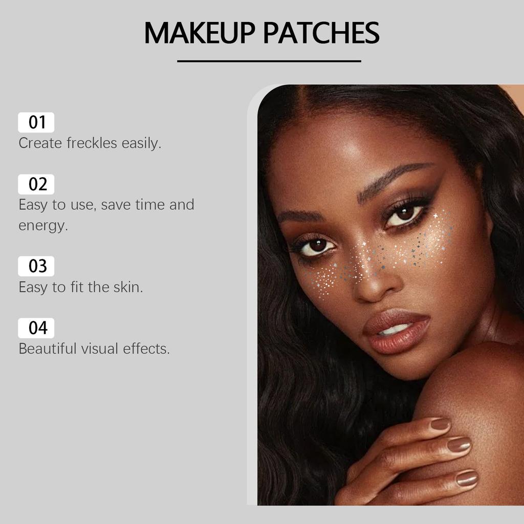 Flash Stickers To Easily Create Natural Freckles Makeup Beauty Makeup Stickers