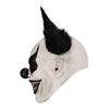 Scary Demon Clown Mask with Hair For Halloween Cosplay Props Costume Party Gift
