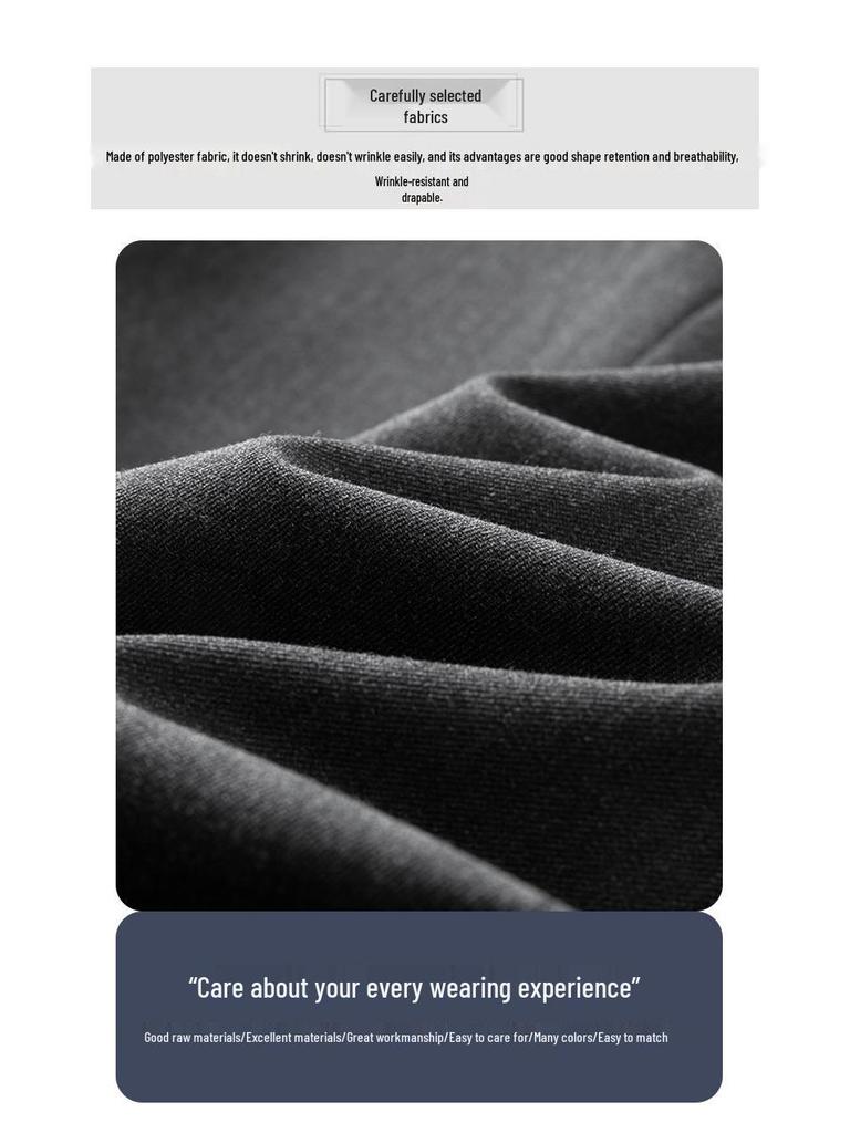 Spring Slim Fit Youth Suit Set - Men's Business Casual Plus Size Tuxedo