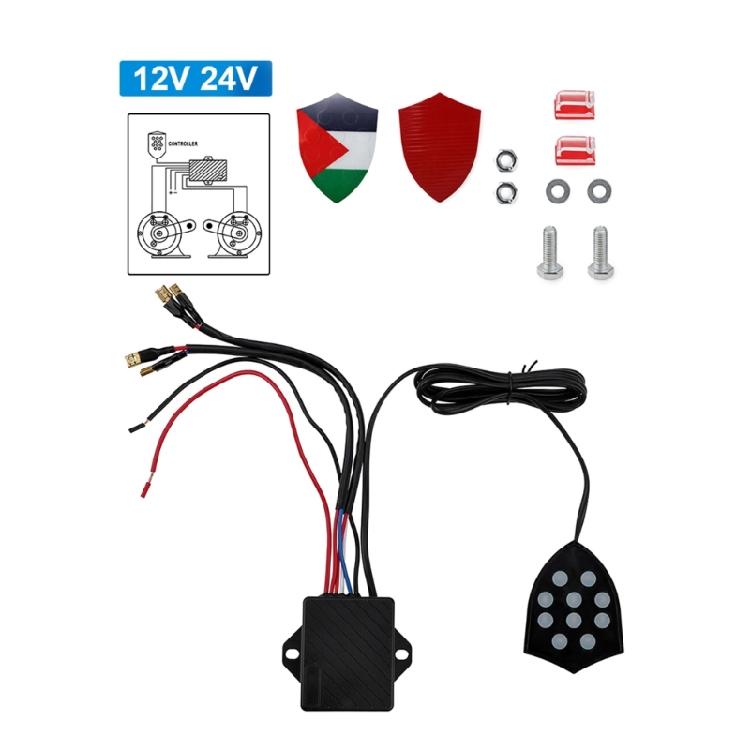 12V-24V 10Tones Sound Musical Electronic Horn Controller Musical Horn Control