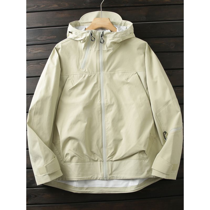 Heavy Limited Outdoor Windproof Waterproof High End Men's Autumn Lightweight Hood Soft Shell Jacket Jacket