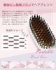 RUNCTY Heated Brush Hair Iron, Brush-Type Hair Straightener, 50 Million Negative Ions, 30-Second Rapid Heating, 5 Temperature Settings (120-220℃), Shi