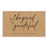 Bursdag tilpasset postkort Takk Kraft Paper Graduation X101