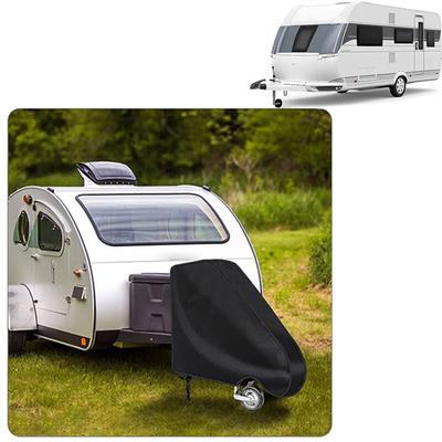 RV Caravan Trailer Hitch Cover Towing Hitch Oxford Cloth Dustproof Rain Snow Protection Hitch Cover-A87Q