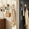 Triple Hook Suction Cup Hook Heavy Duty Door Hook Multi-functional Clothes Hook Living Room