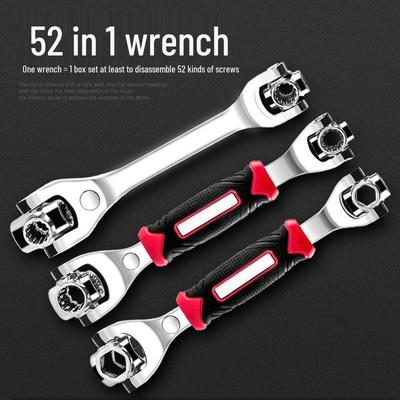 Clé à douille universelle réglable 8-en-1 style allemand