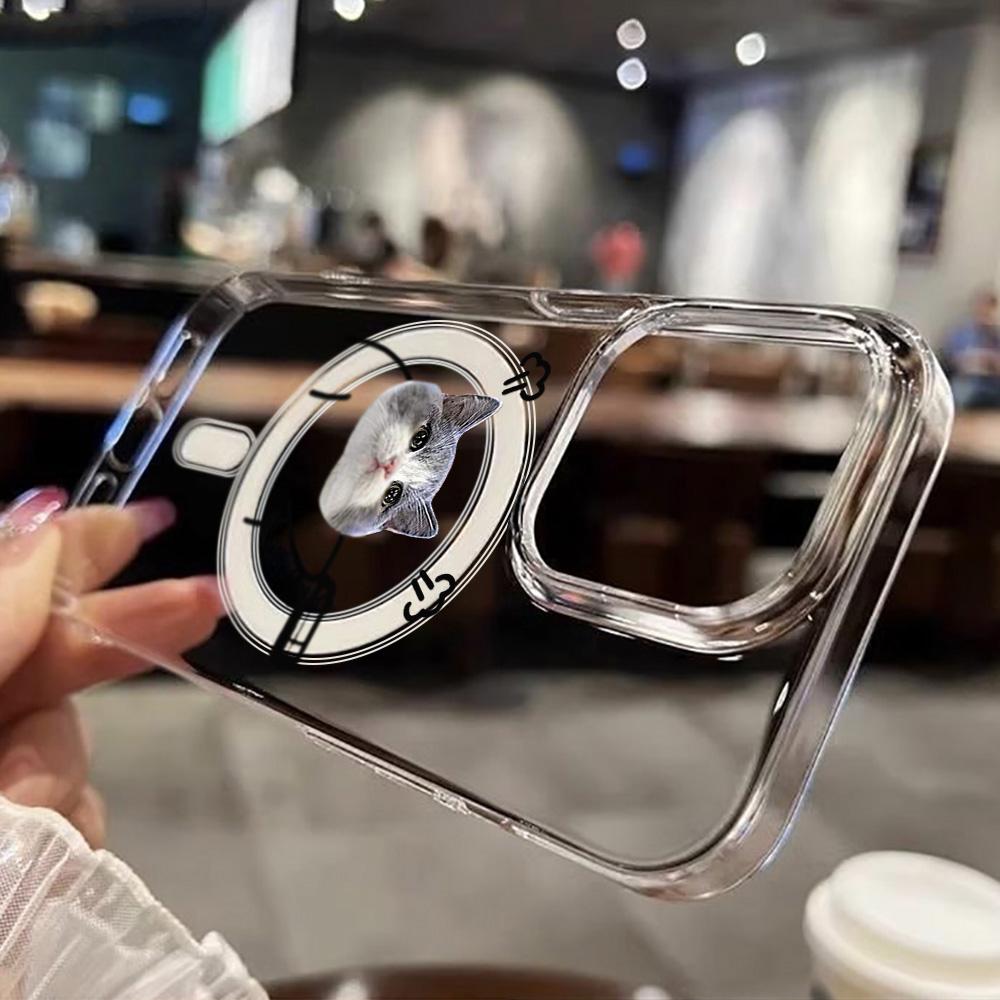 Magnetic Phone Case for iPhone 12 14 16 17 Pro 17 16 15 14 13 12 Pro Max  12 13 14 15  16 High Quality Shockproof Shell Full Protection Cute Style