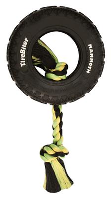 Mammoth Pet Products Hundespielzeug, Original importiert, Reifenbeißer, Pfoten-LKW, Baumwollknochen, 31016F, Größe L