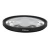 58mm Vortex Prism Filter Waterproof MRC Multilayer Coating Non Slip Camera Vortex Distortion Special Effect Filter