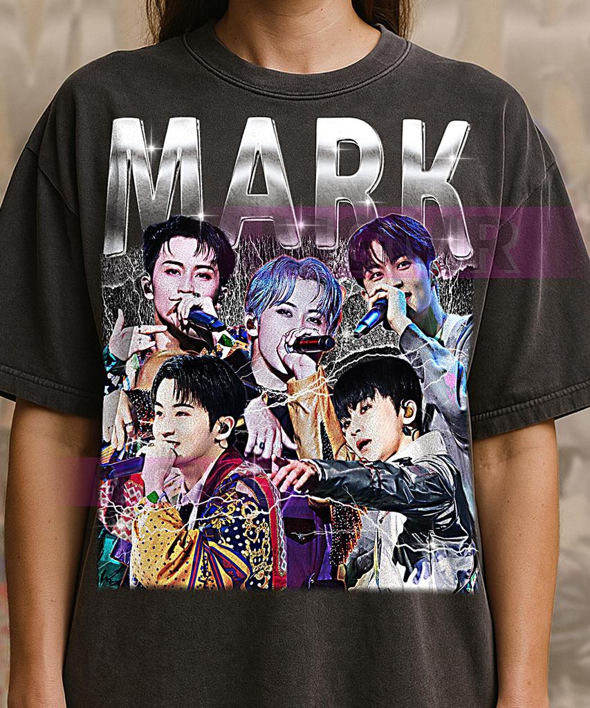 Mark Bootleg Shirt, Vintage Kpop Idol Singer Performer NCT Tee, 90s Retro Throwback T-shirt, Mark Sweater