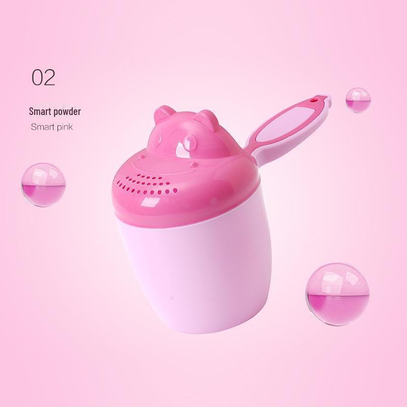 

Детский черпак для купания с рисунком и длинной ручкой - маленькая пластиковая ложка для новорожденных и младенцев, мини-размер. small розовый