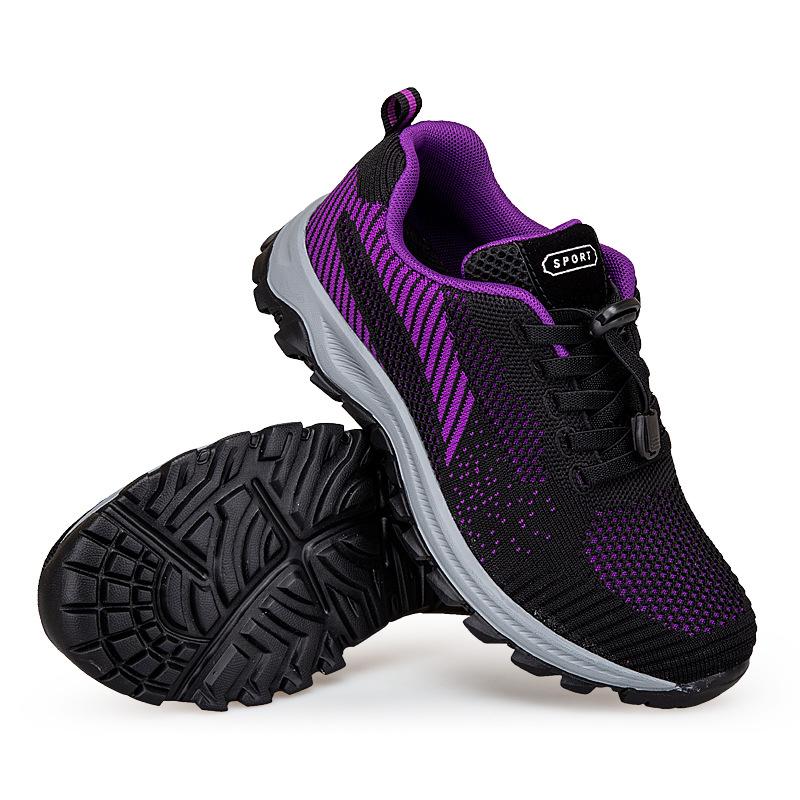 Lightweight and breathable mid-breathable health shoes non-slip soft-soled mother shoes sports and leisure walking shoes