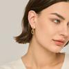 New 925 Sterling Silver Simple Style Earrings Personality Charm Women Earrings Birthday Gift for Friends Exquisite Jewelry
