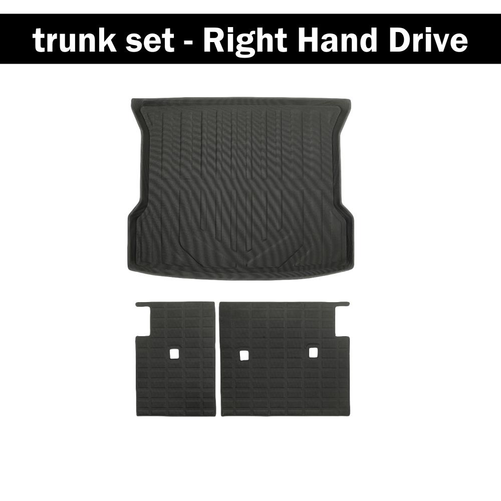 For Xpeng G6 RHD 2025 2025 3D XPE Floor Mats Trunk Mat Backrest Protection Pad Right Hand Drive