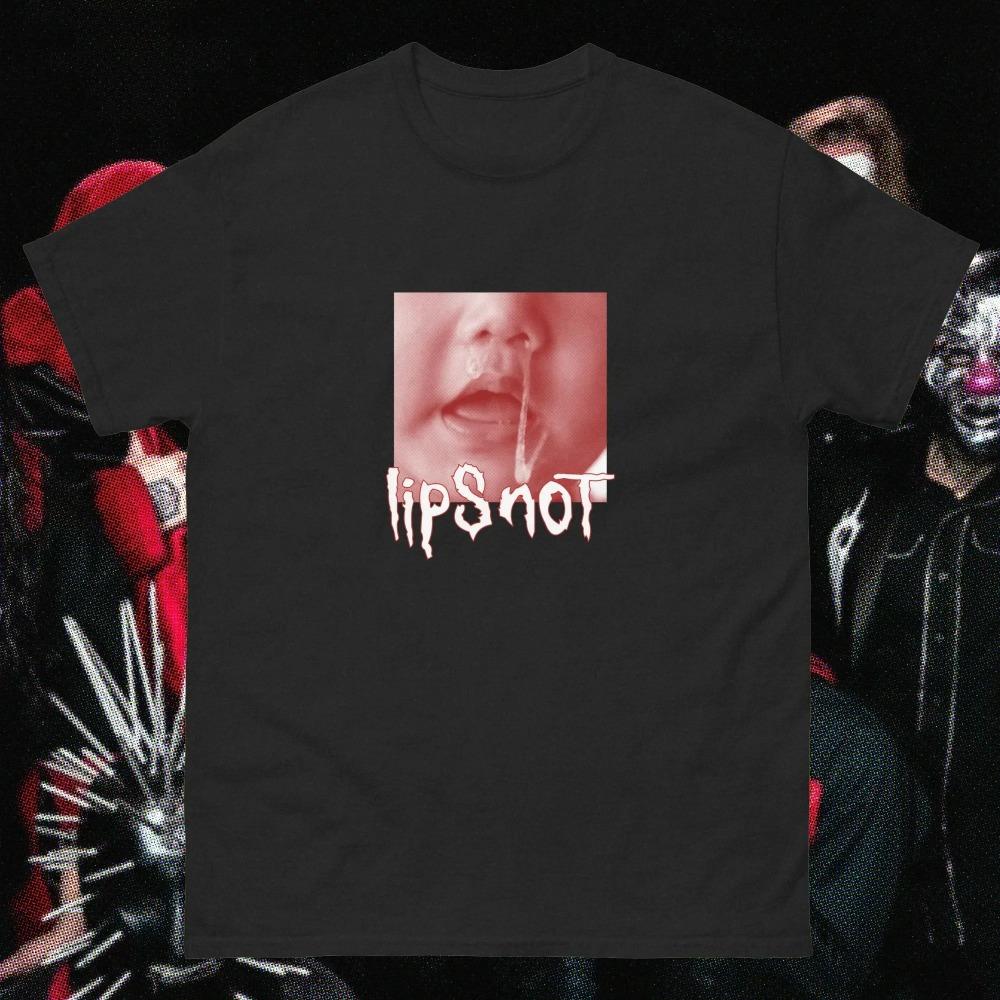 Slipknot Klassiska Bandmedlemmar Mask Vintage T-shirt, Unisex Nu-Metal Fan Streetwear T-shirt, 100% Bomull Avslappnad Kortärmad Topp