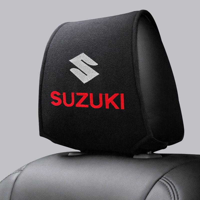 1 Stück Autositz Rücken Kopfstütze Kissen Staubdichte Abdeckung für Suzuki Jimny Samurai S-Cross SX4 GW250 Swift XL-7 ALTO IGNIS Zubehör