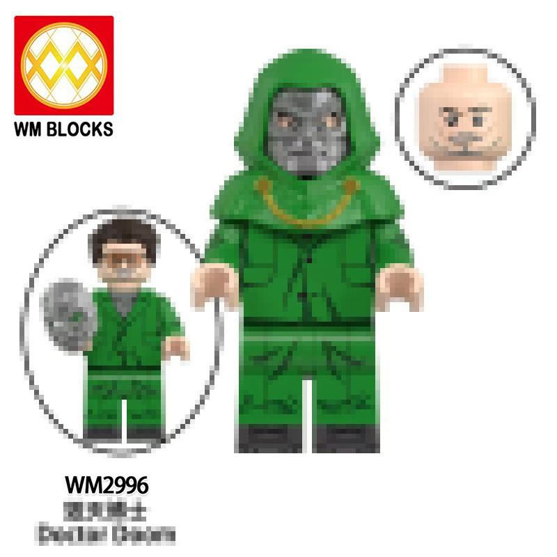 Doctor of Doom Building Blocks Toy Minifigure - Super British Series WM2996 WM2997