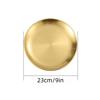 Stainless Steel Round Plate Grape Shaped Fruit Tray for Hotel Eco-Friendly Serving Food Tray
