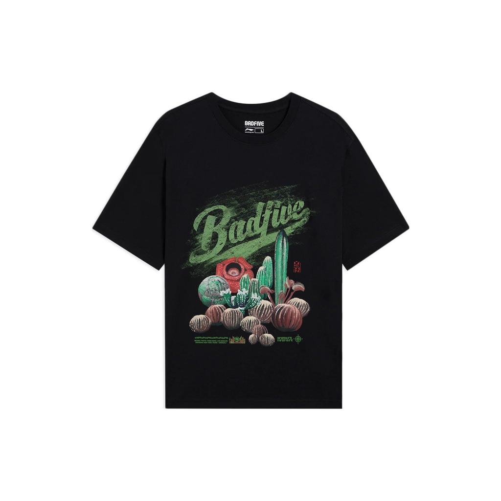 Li Ning Badfive T Shirt Men's Black AHSS731-2