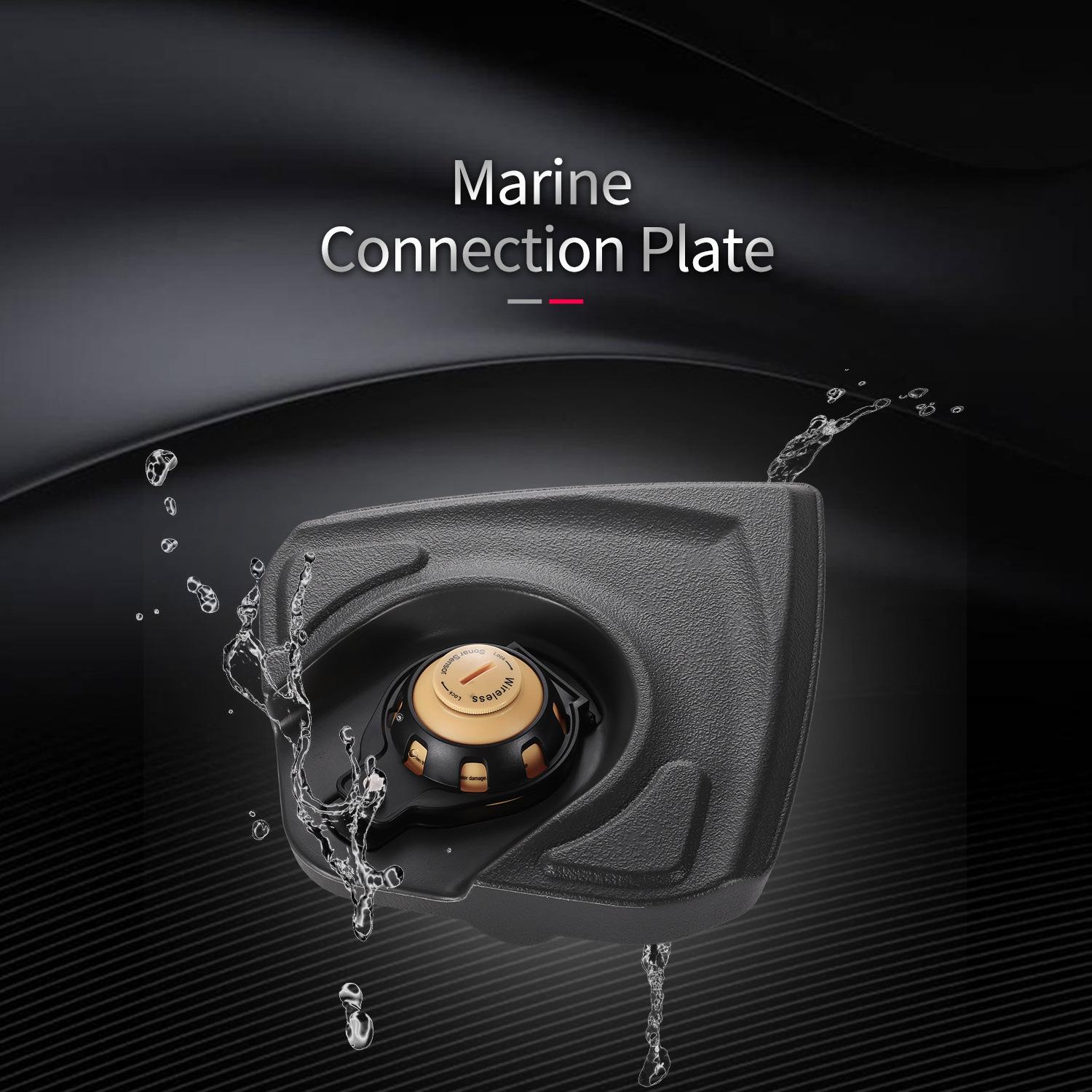 Leqi LUCKY Bait Boat Wireless Fish Finder Sonar Head Model 1