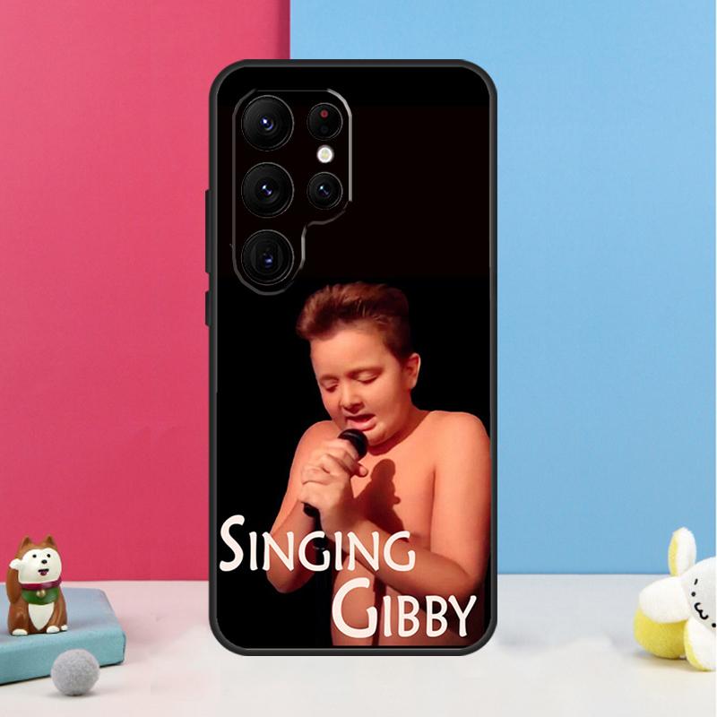 Funny Gibby Singing From Icarly Case For Samsung Galaxy S26 S25 S24 S20 S21 S22 S23 Ultra S10 Plus S25 FE Back Cover Shell