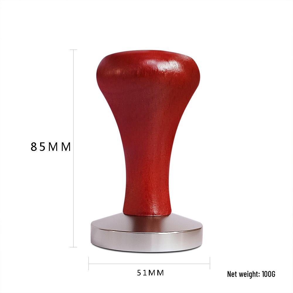 51mm 304 Stainless Steel Coffee Tamper with Handle for Home Machines