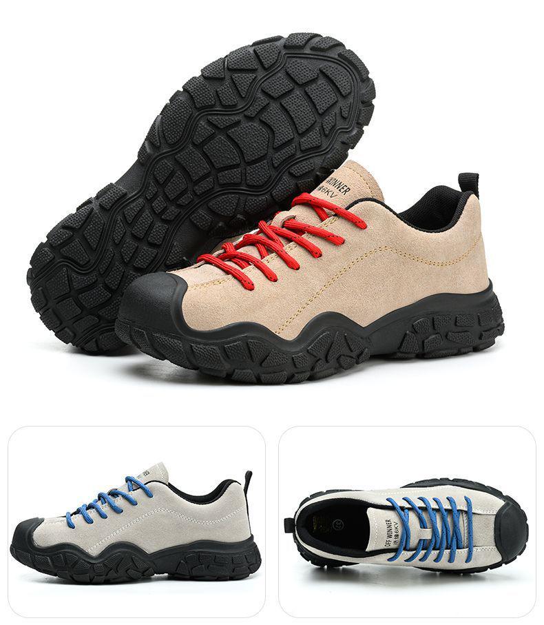 Ανθεκτικά Μονωμένα Παπούτσια Ασφαλείας Εργασίας Unisex: Αντι-θραύση, Αντι-διάτρηση, Πλαστική Προστασία Δακτύλων