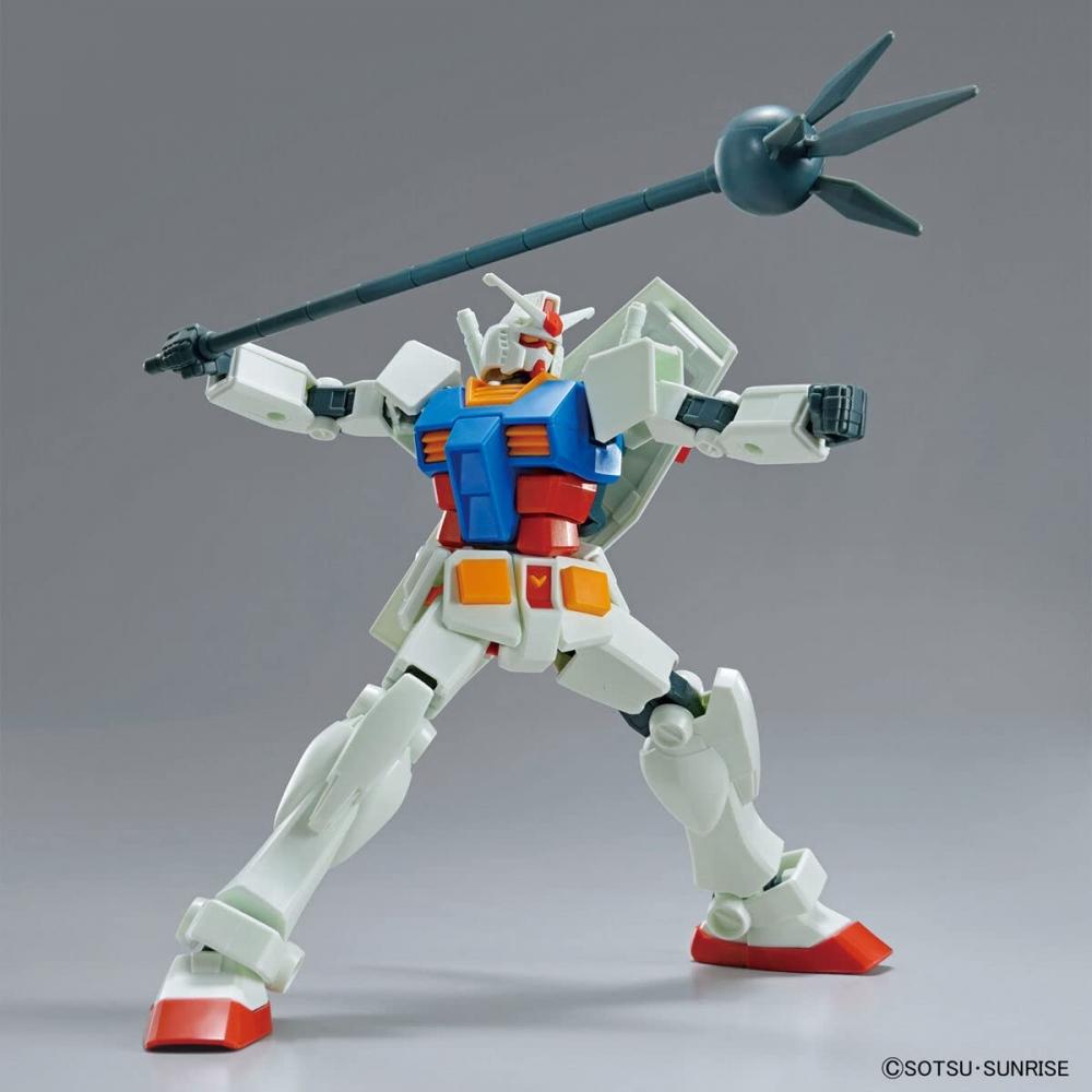 Mobile Suit Gundam RX-78-2 Gundam de nivel de entrada (Conjunto completo de armas) Modelo de plástico codificado por colores a escala 1144