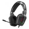 Wired Headphones with Microphone Gothic Black