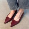 2025 High Quality Ladies Shoes Shallow Women's Flats Fashion Daily New Comfortable Light Pointed Toe Best Seller Flat Low Heels