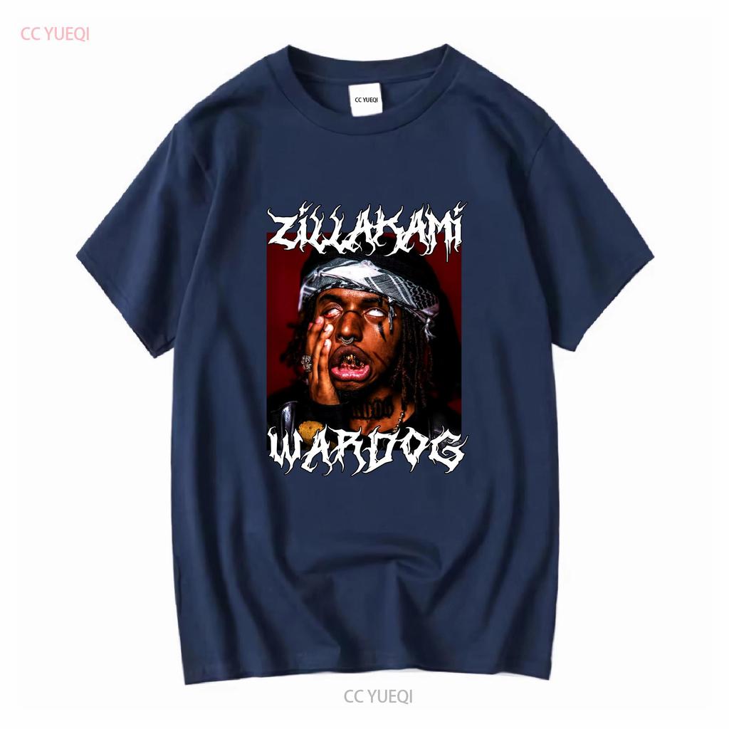 ZillaKami T-Shirt City Morgue Merch SosMula Rapper Shirt Vintage Gewaschen Herren Atmungsaktiv Bequem Designerkleidung