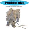 Rüschen-Spitzen-Kopfschmuck Stirnband Anime-Maid Cosplay Stirnband Lolitas Spitze Schleifen Kopfbedeckung Haaraccessoires Spitze Haarbänder