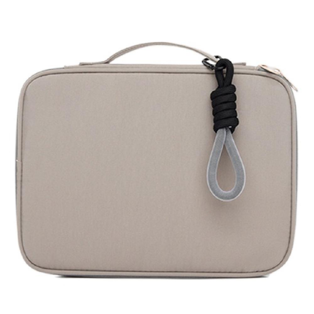 Shockproof Laptop Sleeve Bag Morandi Tablet Carring Case Computer Handbag  for Business Trave S серый