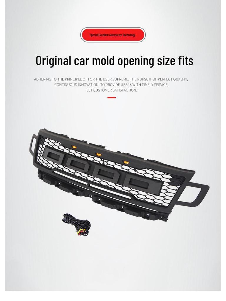 19-22 Ford Expedition Grille Bumper Modification Kit