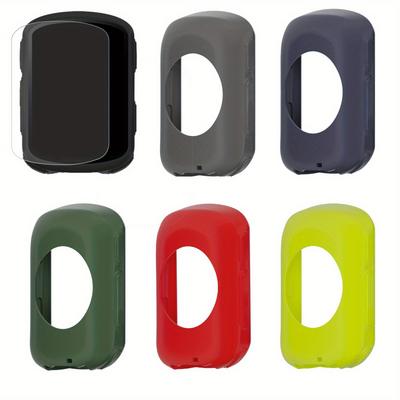 Screen Protector for Garmin Edge 540/840 Computer Case Scratch & Impact Resistant Silicone Cover Button Protection for Cyclists