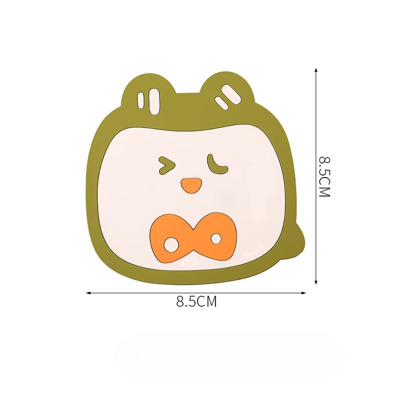 Tisch Hitzedämmmatte Heiß und Rutschfest Haushalt Cartoon Platzset Hochtemperatur Wasserdicht und Ölfest Schüssel