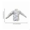 1/6 Scale Doll Shirt Pointed Collar Toy Clothing Woven Material