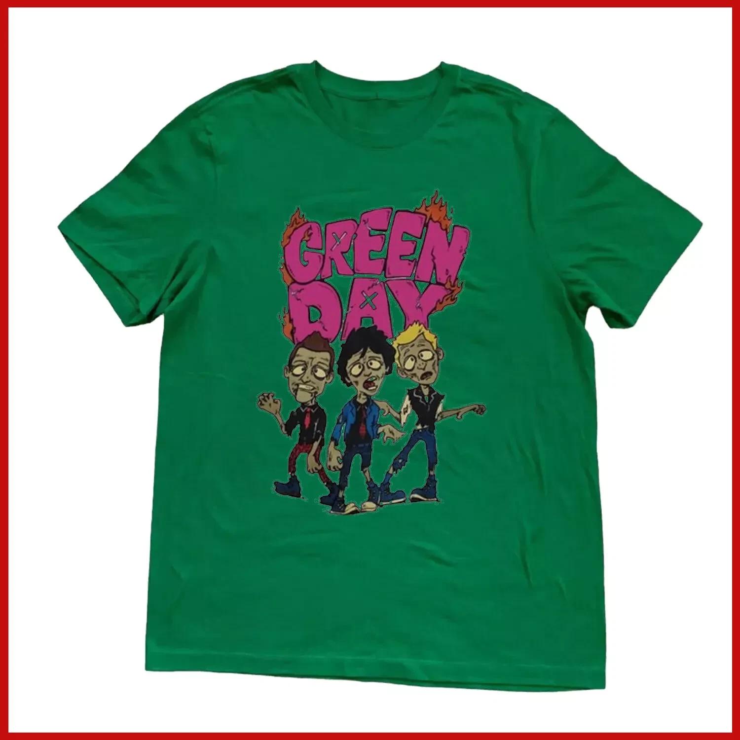 Green Day The Saviors Tour 2024 Tee Shirt M