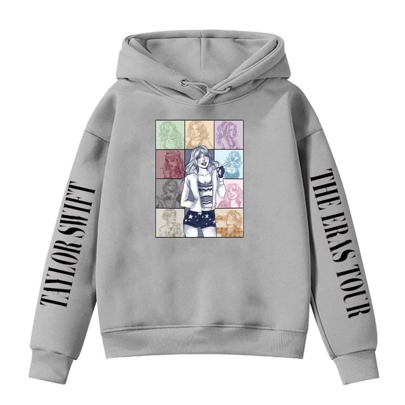 Geïnspireerd op Taylor Swift Kinder Hoodie Casual Kleding Katoenmix Lange Mouw Meerdere Kleuren Ontwerpen