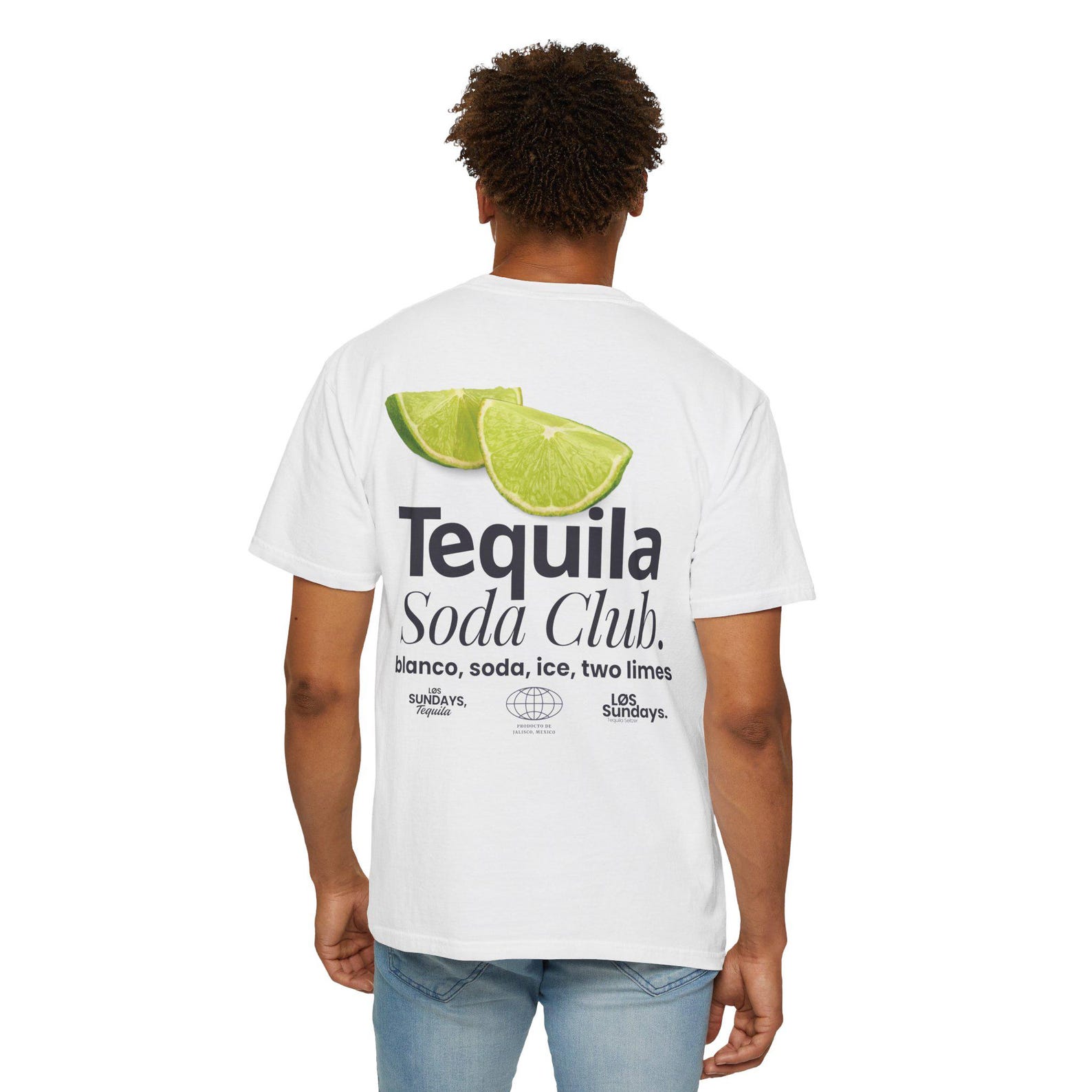 Tequila Soda Club T-Shirt – Funny Cocktail Graphic Tee, Summer Party Shirt, Margarita Lover Gift 4XL