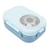 1450ml Bento Lunch Box Stainless Steel Compartment Thermal Bento Box Double Layer Bento Containers