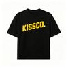 Harry Styles KISSCO T-Shirt mit Buchstabenprint - Reines Baumwoll-Herren- und Damen-Gedenk-Kurzarmshirt mit Logo-Design