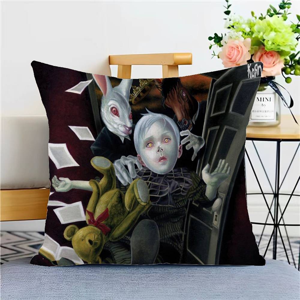 Rocková skupina Korn Untitled Deluxe Steh Šťastný drak Povlak na polštář Potah na polštář na pohovku Dekorace do pokoje Dětský dárek