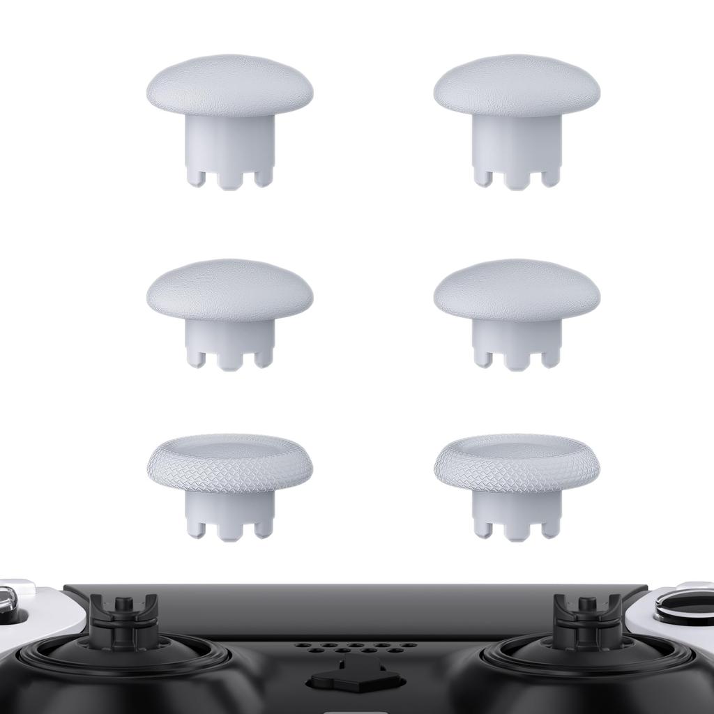EXtremeRate Сменный джойстик для контроллера PS5 Edge Сменный колпачок аналогового джойстика для корпуса контроллера PS5 Edge и основания джойстика