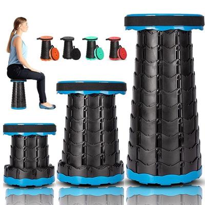 Folding Stool, Portable Telescoping Stool, Lightweight Collapsible Camping Stool , Retractable Stool Folding Seats