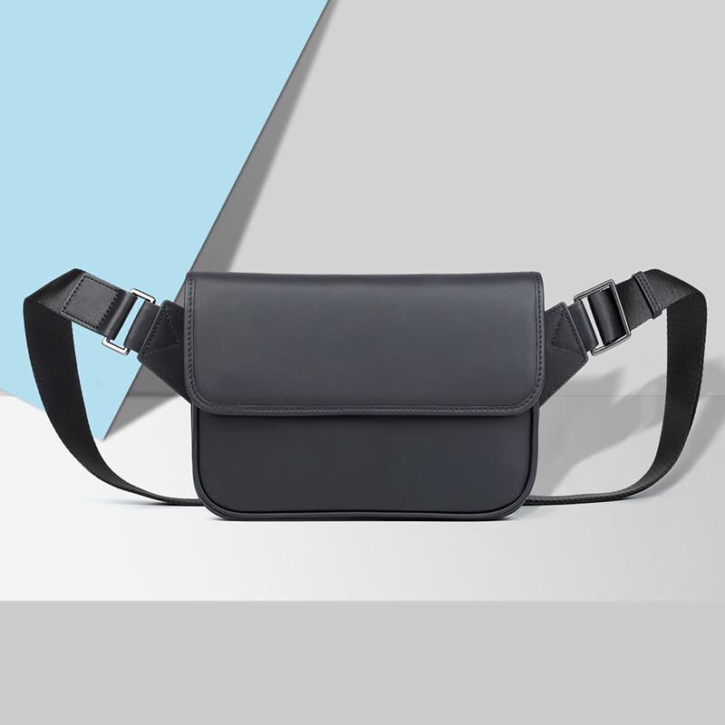 SCHWARZETIENNE Ανδρική Δερμάτινη Τσάντα Ώμου