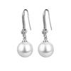 1 Pair Water Imitation Pearls Drop Earrings Round Stud Earrings Fashion Pearl Earrings  Women Gift